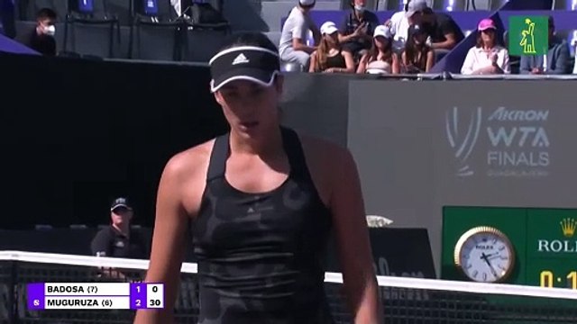 Muguruza hace historia al clasificarse a la final de maestras de la WTA Finals