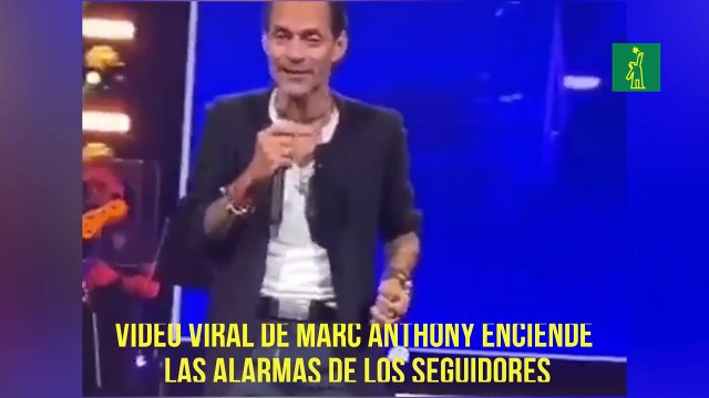 Video viral de Marc Anthony enciende las alarmas de los seguidores