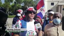 Nacionalistas advierten no dejarán que haitianos protesten frente al Palacio Nacional