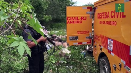 Encuentran ocho cadáveres en favela de Río de Janeiro tras crimen de policía
