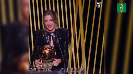 Alexia Putellas conquista el primer Balón de Oro del fútbol femenino español