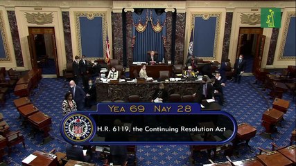 Congreso de EEUU evita parálisis del gobierno un día antes de la fecha límite
