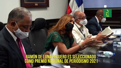 Ramón De Luna Peguero es seleccionado como Premio Nacional de Periodismo 2021