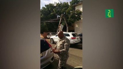 Quiebre de poste impacta vehículo y deja sin energía Hospital Municipal de Mata Hambre