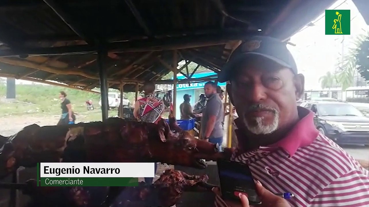 Se activa la venta de cerdo asado para la celebración de Nochebuena  La libra se despacha a 400 pesos