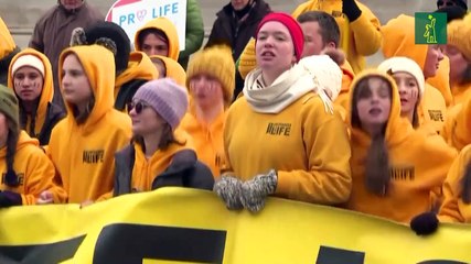 Miles de antiabortistas marchan en EEUU, con la esperanza puesta en la Corte Suprema