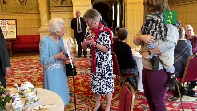 Rara aparición pública de Isabel II antes de sus 70 años de reinado