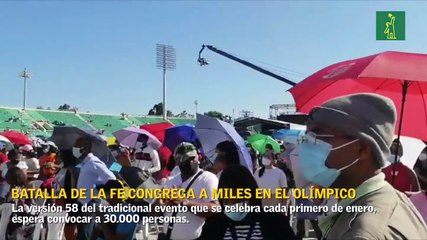 Batalla de la fe congrega a miles en el Olímpico