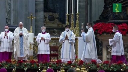 El papa insta a trabajar por la paz en su mensaje de Año Nuevo