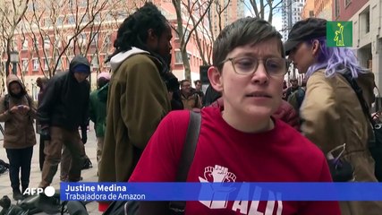 Trabajadores aprueban en Nueva York el primer sindicato de Amazon en EEUU