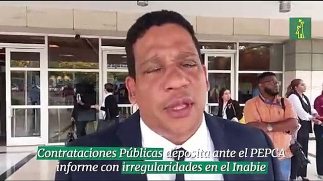 Contrataciones Públicas deposita ante el PEPCA informe con irregularidades en el Inabie