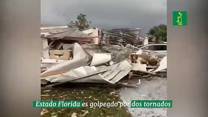 Estado Florida es golpeado por dos tornados