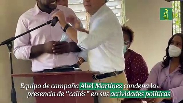 Equipo de campaña Abel Martínez condena la presencia de “caliés” en sus actividades políticas