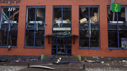 Bombardeo ruso en Kiev cae cerca del simbólico sitio de una matanza nazi