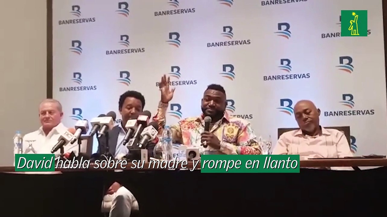 David habla sobre su madre y rompe en llanto