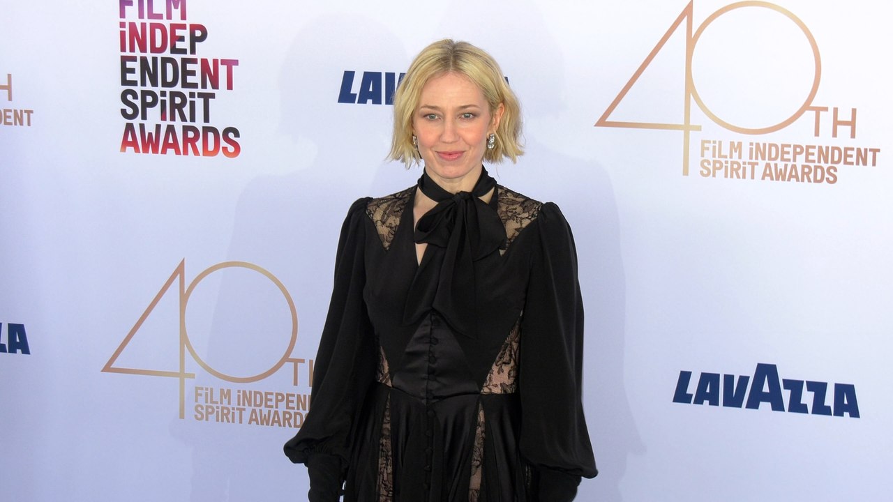 Carrie Coon 2025 Film Independent Spirit Awards Blue Carpet Arrivals