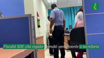 Fiscalía SDE cita regidor agredió verbalmente a secretaria