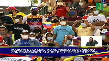 Oficilaismo venezolano conmemoró aniversario del derrocamiento de Pérez Jiménez