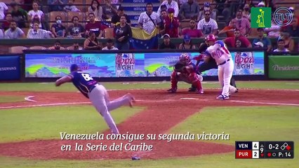 Venezuela consigue su segunda victoria en la Serie del Caribe