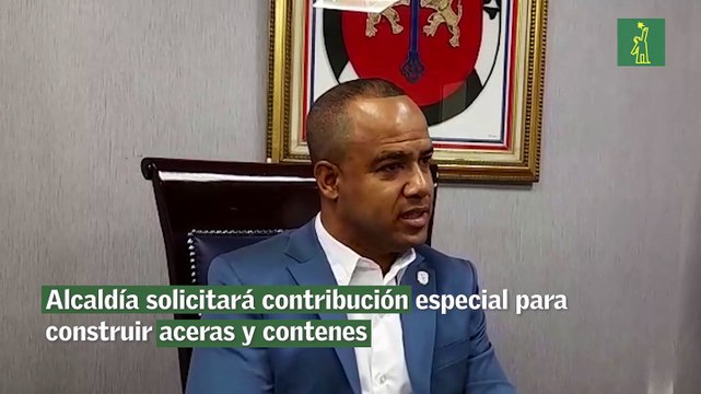 Alcaldía solicitará contribución especial para construir aceras y contenes