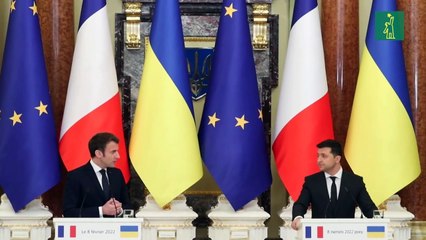 Macron presume de avances hacia una desescalada en crisis ucraniana