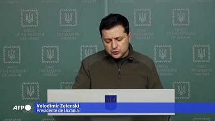 Presidente ucraniano Zelenski dice que "desbarató el plan" de Rusia