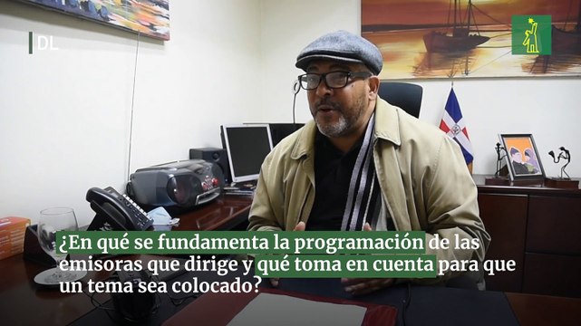 Jesús Nova, director de Dominicana FM, Quisqueya FM y Radio Santo Domingo