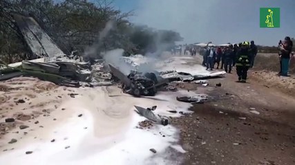 Siete muertos al caer avioneta con turistas cerca de Líneas de Nasca en Perú
