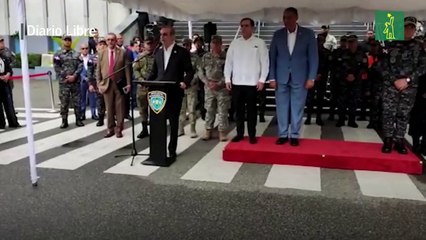 Presidente Abinader ofrece declaraciones sobre el operativo preventivo lanzado la mañana de este jueves