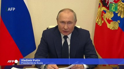 Rusia exigirá que le paguen en rublos el gas que suministra a Europa (Putin)