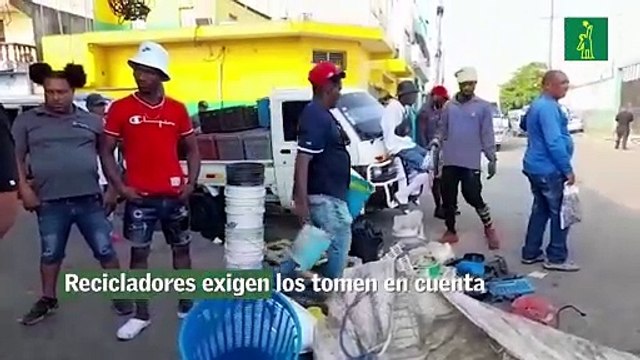 Recicladores exigen los tomen en cuenta