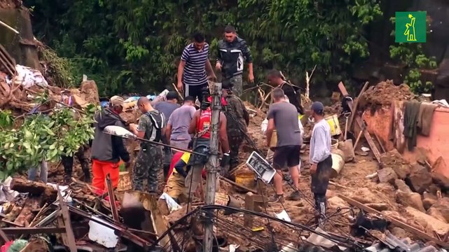 Tragedia climática ya deja 176 muertos en la ciudad brasileña de Petrópolis