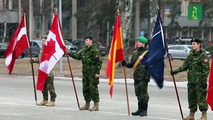 Stoltenberg, Sánchez y Trudeau muestran solidaridad con Ucrania y apoyo a Letonia