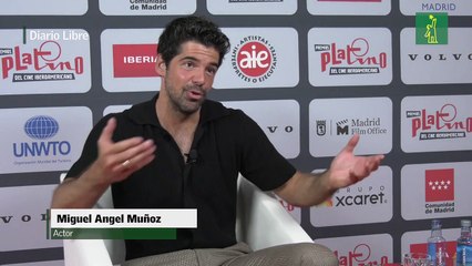 El actor español Miguel Angel Muñoz habla de su carrera y el repunte del cine dominicano
