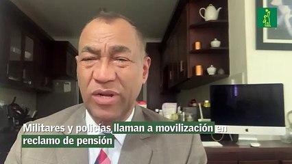 Militares y policías llaman a movilización en reclamo de pensión
