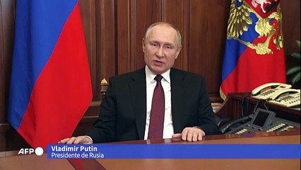 Putin anuncia "operación militar" en Ucrania
