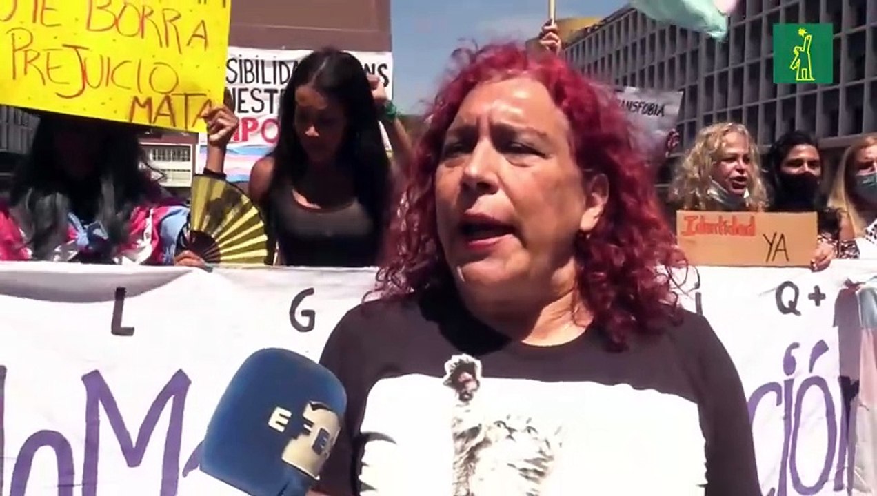 Protesta en Caracas reclama derecho de personas trans a cambiar de nombre