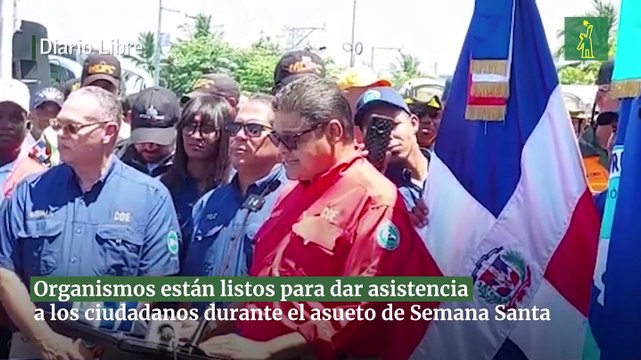 Organismos están listos para dar asistencia a los ciudadanos durante el asueto de Semana Santa