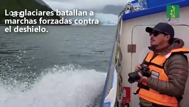 Crisis climática en Chile ataca los glaciares de la Patagonia