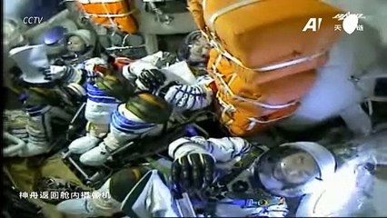 Astronautas de China vuelven a Tierra tras su misión más larga en el espacio