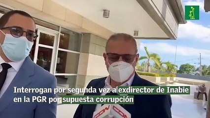 Interrogan por segunda vez a exdirector de Inabie en la PGR por supuesta corrupción