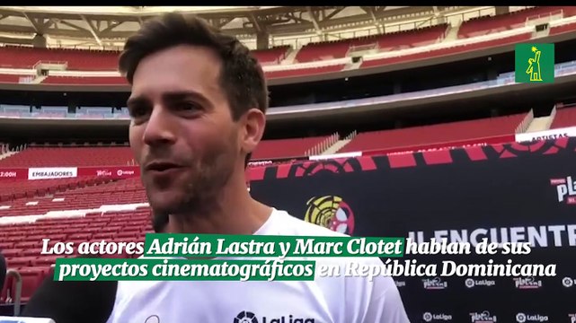 Los actores españoles Adrián Lastra y Marc Clotet hablan de sus proyectos cinematográficos rodados en República Dominicana