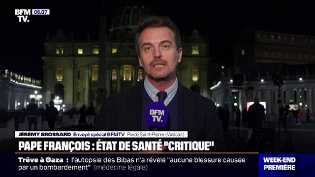 Le Vatican indique que le Pape n'est pas hors de danger après sa crise respiratoire