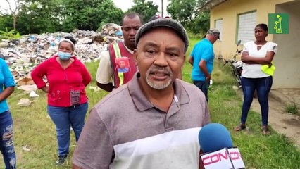Pobladores de Palmarejo denuncian autoridades crean vertedero y el mal estado de calles