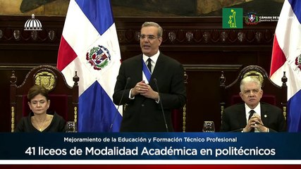 Abinader destaca logros en educación y promete fortalecimiento de formación técnica