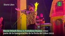 Riccie Oriach llena la Fortaleza Ozama como parte de la inauguración de la Feria del Libro 2022
