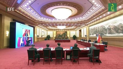 Xi pide "contención máxima" en Ucrania durante cumbre con Macron y Scholz