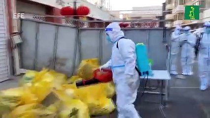 China registra contagios récord mientras considera ajustar la "cero covid"