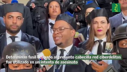 Determinan fusil ocupado al presunto cabecilla red ciberdelitos fue utilizado en un intento de asesinato