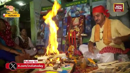 Kolkata residents hold puja for India's cricket victory